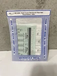 Microscale MC-4206 Triple Crown 53' Plate Wall Road Railers Ho New. Fixed Price $6.00.