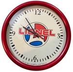 Lionel Train Set Logo Toy Store Bar Man Cave Clock Advertising Sign. Fixed Price $40.00.