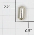 Lionel 681-15 Nickel Steam Turbine Collector Pickup Roller (12). Fixed Price $8.40.