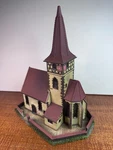 Scale Kibri 9772 Dorfkirche Ditzingen Church Building Built As Shown. Fixed Price $68.77.