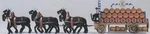 Preiser 30437 Horse-drawn Beer Wagon Figures (set Of 8). Fixed Price $82.63.
