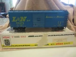 Atlas 6203 L&n Louisville Nashville Box Car #92573. Fixed Price $34.99.