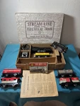Vintage Marx Stream Line Electric Train Set W/ Box Transformer Cars Lot. Fixed Price $149.99.