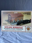 Bachmann Scale Steam Whistle Decorated Freight Warehouse Kit Item # 56-1209. Fixed Price $39.99.