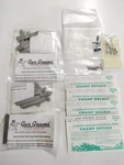 Ho Scale Model Railroad Lot-gar Graves Strip Track Connectors + Champ Decals Nos. Fixed Price $39.95.