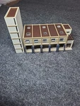 Vollmer 27294 N Scale 1:160 Fire Brigade Base, Fully Assembled. Fixed Price $59.99.