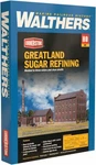 Walthers Ho Scale Greatland Sugar Refining Building Kit 3092. Fixed Price $83.98.