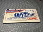 Lionel 6-2214 Gauge Girder Bridge Set With Box. Fixed Price $25.00.