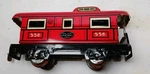 Vintage Marx Gauge New York Central 556 Tin Litho Caboose Train Car. Fixed Price $19.95.