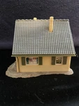 Vintage Faller Maison 02 Ref 249 Fully Assembled Model Train House. Fixed Price $24.99.