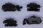 Acme 511-987 Diesel Motor Truck Chassis Assortment Not Working (bag Of 4). Fixed Price $35.00.