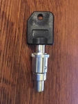Xyz & V-line Lock Key For Gumball Candy Nut Toy Chicle Bulk Vending Machine. Fixed Price $18.99.