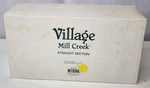 Department 56 1996 Vtg Village Mill Creek Straight Section 52633 Retired Euc. Fixed Price $25.00.