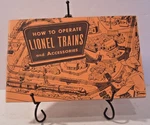Lionel Postwar 1953 " How To Operate Trains Booklet --#926-53 Exc+. Fixed Price $9.75.