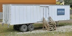 Walthers Scenemaster 949-2901 Construction Site Storage Trailer Kit Ho Scale. Fixed Price $17.99.