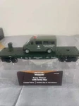Menards Gold Line Scale Us Army Military Flat Car W/ Van Load 279-3449. Fixed Price $22.95.
