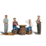 New Woodland Scenics Accents A1848 Figures Checker Players- Pkg (8) Ho Scale. Fixed Price $18.99.