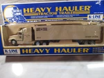 Nib K-line Heavy Hauler, O, Desert Storm Tractor 8015, Trailer #8515. Fixed Price $9.95.