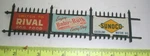 Lionel Postwar Sunoco Rival Baby Ruth Advertising Signs + Fence 256 356 Station. Fixed Price $27.95.