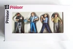 Preiser O 1:43 Scale # 65340 T.v. Film Crew Figures With Cameras. Fixed Price $69.50.