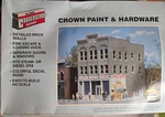 Walthers 933-3032 Ho Scale Crown Paint And Hardware Building Kit. Fixed Price $24.98.
