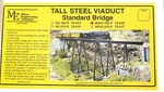 Micro Engineering HON3 150 Ft. Tall Steel Viaduct, Standard Bridge (75-516). Fixed Price $75.95.