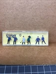 Preiser Ho Scale Figures #10: (6) Railroad Workers, Conductors New C-6. Fixed Price $24.99.