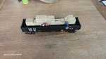 Lionel #3444 Scale Erie Animated Hobo Cop Gondola With Out Box. Fixed Price $36.00.