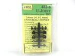 Northwest Short Nwsl 482-6 Driveline Universal Connector 2.4MM 2.0MM 1.5MM. Fixed Price $6.95.