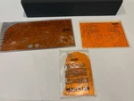 Marklin 0206 & 0210 0211 Track Planning Stencils For - Ho. Fixed Price $50.00.