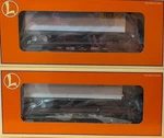 Lionel 6-36026 Jb Hunt 2-PACK Flatcars W/ Trailers. Fixed Price $89.95.