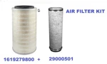 1619279800 1619-2798-00 Outer 29000501 Atlas Copco Air Filter Kit FA053+FA071. Fixed Price $50.00.