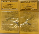 Details West BE-127, Bell Frame-mount Type, Pair, Ho Scale (2) Packages. Fixed Price $7.99.