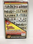 Ho Woodland Scenics A2052 Accents Economy Pack Assorted Worker Set Nos. Fixed Price $119.98.