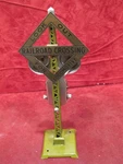 Lionel #069 Railroad Crossing Warning Bell Signal Look Out For Locomotive. Works. Fixed Price $24.95.