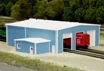 Pikestuff 8014 N Scale The Shops Kit. Fixed Price $26.14.