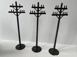 Marx MX-0161 Telegraph Telephone Pole Lot Of 3 Train Set Up Vintage Mcm. Fixed Price $11.94.