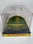 Mth Railking Scale Trains Green With Gray Roof Barn 30-90406 C-10 Nib (A-144). Fixed Price $89.99.