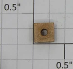 Lionel 364M-20 Motor Worm Shaft Square Bearing (10). Fixed Price $40.00.