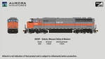 Aurora Dmvw Gmdd SD50F Dakota Missouri Valley #5454 Ho Model #110510 Dcc Sound. Fixed Price $359.95.