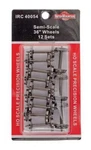 Intermountain Ho All Brass Insulated Wheel Sets PKG(12) 36IN Semi-scale 40054. Fixed Price $27.98.