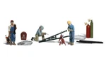 Woodland Scenics Ho Scale People Welders Accessories A1871. Fixed Price $16.59.