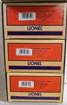 Lionel #6-26713 Ga. Western Maryland 3-CAR Standard Flatcars W/log Loads Set. Fixed Price $109.95.