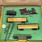 Postwar Lionel 1800 General Frontier Gift Pack Boxed Set From 1959. Fixed Price $250.00.