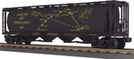 Mth Railking Maryland & Pennsylvania Map Bay Cylindrical Hopper Car 30-75564!. Fixed Price $99.95.