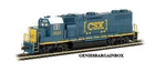 Ho Scale GP38-2 Csx (dark Future) Locomotive Dcc Ready Bachmann New 61720. Fixed Price $120.00.