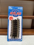 Atlas #6068 0-36 Quarter Curved Section Track Gauge Rail Factory New. Fixed Price $16.80.
