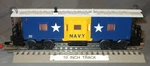 Lionel 23114 Us Navy Led Illuminated Bay Window Caboose O/027 Ga. 2025. Fixed Price $66.00.