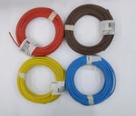 Marklin 71060-2 Lot Of 4 Wire Rolls. Red Blue Yellow Brown 10MX0.75. Fixed Price $15.00.