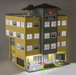 Menards County Suites Inn Hotel City Building! Scale Gauge Train Layout. Fixed Price $199.99.